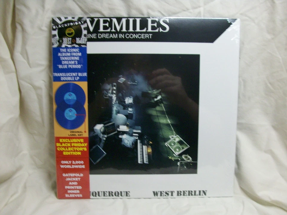 TANGERINE DREAM Livemiles Black Friday RSD New Sealed 2018 - Image 1 of 1