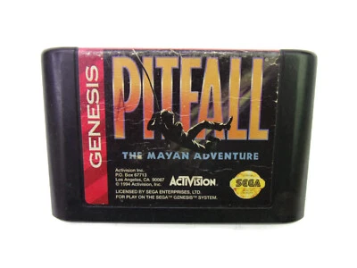 Pitfall The Mayan Adventure SEGA Genesis Game Cartridge Only CLEANED & TESTED - Image 1 of 3