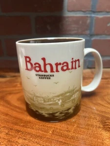 Tazas de café Starbucks, serie Been There, Bahrein, nuevas, marrones - Imagen 1 de 6