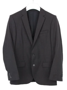 Hugo Boss Amaro/Heise Blazer Men US 36R Single Breasted Wool Blend Black - Picture 1 of 11