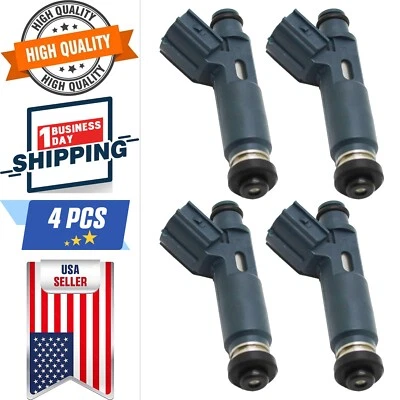 4X Fuel Injectors 23250-22010 For Toyota Corolla Chevrolet Prizm 1.8L 1998 1999 - Image 1 of 4