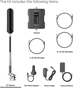 SignalBrick KT1 Cell Phone Booster Signal Booster Compatible with All Canadian C - Photo 1 sur 4