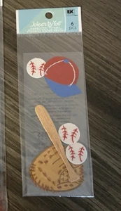Novelty Stickers-New-Unused-Jolee's  By You EK-Baseball Themed - Picture 1 of 2