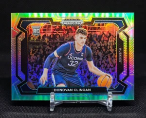 Donovan Clingan 2024 Panini Prizm Draft Picks Silver Holo Variation #95 Uconn - Picture 1 of 2