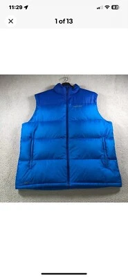 MARMOT 650 DOWN VEST EUC LOOKS EXCELLENT THICK  Chest 54 In Xxl - Image 1 of 4