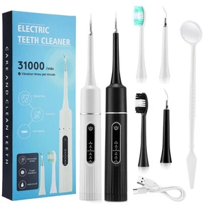 Electric Plaque Remover for Teeth,Tartar Remover for Teeth Cleaning with 6 Modes - Picture 1 of 25