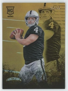 2014 Panini Certified Rookie Retro GOLD Derek Carr /25 #RR7 A1 - Bild 1 von 2