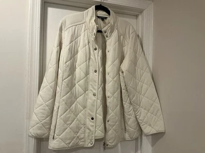 RALPH LAUREN LRL Winter White Size 2X Quilted  Warm Jacket - Image 1 of 4