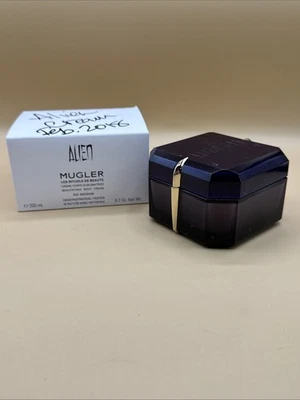 THIERRY MUGLER ALIEN LES RITUELS DE BEAUTE BEAUTIFYING BODY CREAM 200ML VTG 2018 - Image 1 of 4