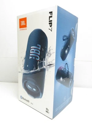 ¡Nuevo! JBL Harman Flip 7 Impermeable Portátil Bluetooth Azul Marino * Foto 1 de 4