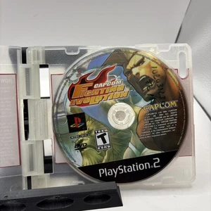 Capcom Fighting Evolution (Sony PlayStation 2 PS2, 2004) solo disco *TESTATO* - Foto 1 di 5