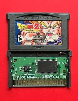 Dragon Ball Z: The Legacy of Goku Game Boy Advance Nintendo GBA Auténtico Guardado Foto 1 de 4