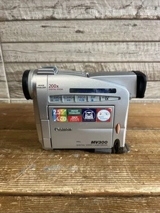 Canon MV300 Handheld MiniDV Camcorder Silver Untested Unit Only - Picture 1 of 12