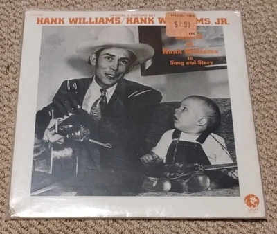 Hank Williams/Hank Williams,Jr.-The Legend of Hank Williams in Song and Story,LP - Image 1 of 2