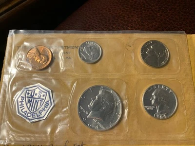 1964 U.S. Mint Silver Proof Set "Proof" - Image 1 of 4