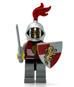 Lion Knight sword & shield Kingdoms Lego Castle Minifigure 7950