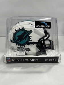 Miami Dolphins Lunar Eclipse Mini Helmet Riddell Alternate New 2021 - Picture 1 of 5