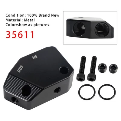 Adaptador enfriador de aceite de motor 35611 LS H0 Foto 1 de 4