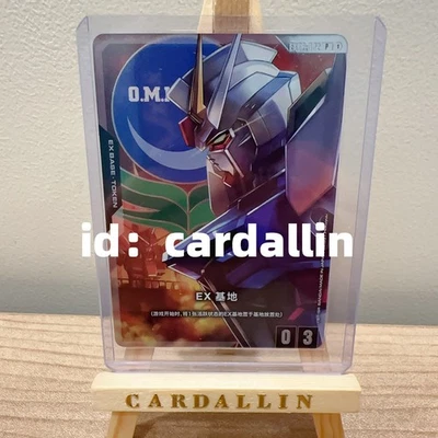 2025 Gundam китайская карточная игра EXBP-002 удар промо EX основание TCG голографическая фольга - Изображение 1 из 2