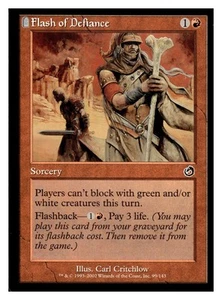 2002 Magic the Gathering #99 Flash of Defiance - Picture 1 of 2