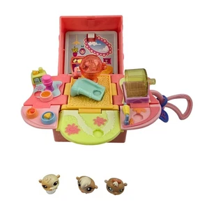 2006 Hasbro LPS Littlest Pet Shop Teeniest Tiniest Hamsters Mini Pop-Up Playset - Picture 1 of 12
