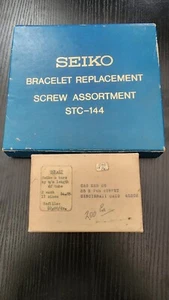 Seiko Band Screw Assortment Kit STC-144 Watchmaker Parts Casker Seiko Refill Box - Picture 1 of 7