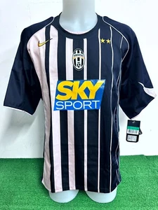 02 JUVENTUS NO MATCH WORN ISSUE SHIRT JERSEY VINTAGE T-SHIRT 2004/2005 - Picture 1 of 7