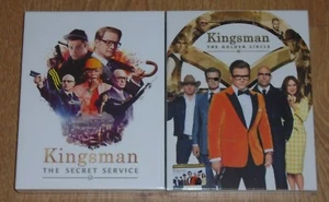 Kingsman 1 & 2 (2 blaue Strahlen) Steelbook - Filmarena. NEU & VERSIEGELT - Bild 1 von 2