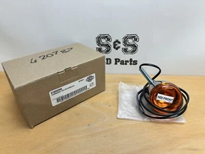 Genuine Harley-Davidson Sportster Front Indicator TURN SIGNAL Chrome 67800396 - Picture 1 of 2