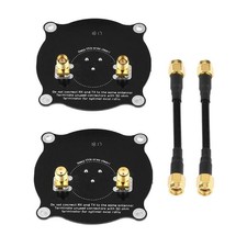 5.8GHz Triple Feed Patch Directional Circular Pagoda Antenna SMA / RPSMA for FPV