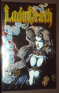 Lady Death II Between Heaven & Hell #1 de marzo de 1995 cromado - Imagen 1 de 2