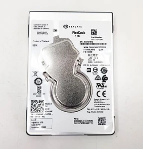 Seagate Firecuda 1TB HDD SATA Hard Drive 2.5" ST1000LX015 05W8MF 5400RPM - Picture 1 of 3