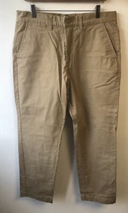 H&M Chinos Brown W34 L27 Straight Leg Regular Fit Used - Picture 1 of 12