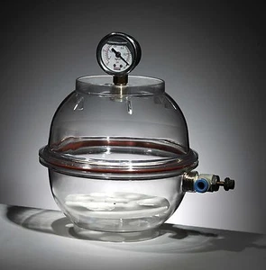 Azzota® Essiccatore sottovuoto rotondo con aspirapolvere, diapositiva 6", 2L - Foto 1 di 1