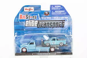 Camión Chevrolet 1500 1987 plataforma plana policía transporte 1/64 Maisto All Stars Elite - Imagen 1 de 5