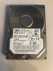 IBM Deskstar 40GB Hard Drive IC35L040AVVN07-0 & Ribbon - Picture 1 of 5