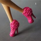 Colorful Fashion Female Doll Shoes Accessories High Heels Shoes 1/6 Dolls Boot