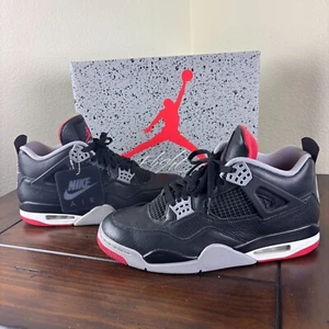 Nike Air Jordan 4 Retro Bred Reimagined FV5029-006 Men’s Size 10.5 - Picture 1 of 24