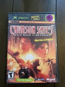 Crimson Skies High Road to Revenge (Xbox, 2003) CIB Complete w/Manual Tested - Bild 1 von 4