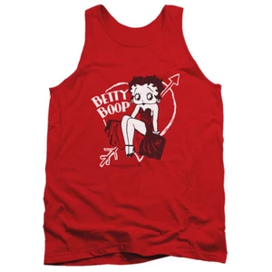BETTY BOOP LOVER GIRL Licensed Men's Tank Top Sleeveless Tee SM-2XL - Picture 1 of 2