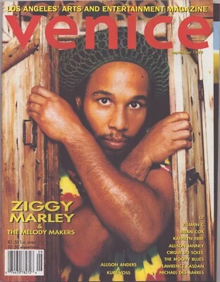 Venice Magazine - September 1999 - Ziggy Marley - Image 1 of 2