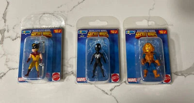 Wolverine, Spiderman y HobGoblin Micro Bobbles Figura Guerras Secretas Héroes Marvel Foto 1 de 4