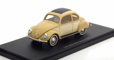 VW KAFER STOLL COUPE 1952 BEIGE NEO 47055 1/43 VOLKSWAGEN RESIN - Image 1 of 3