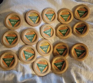Vint. milk bottle caps BURTONS SUNNYSIDE DAIRY Lancaster Wis. Have 17 Price Per - Picture 1 of 4