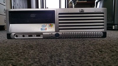 HP Compaq DC7100 SFF Desktop Pentium 4 2.8GHz, 40GB HD, 1GB ram, XP Pro - Image 1 of 4