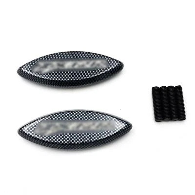 Bloque de espejo base para Kawasaki Ninja Zx-12R Zx12R 2000-2006 estilo carbono Foto 1 de 4