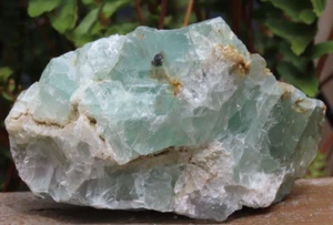 Rough & Raw Green Fluorite Crystal Chunk 459 Grams From Mexico Natural Healing - Imagen 1 de 13