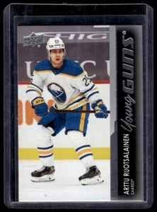 2021-22 Upper Deck Series 1 Young Guns Arttu Ruotsalainen Rookie #221 Buffalo - Picture 1 of 2