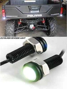 2x Polaris Ranger LED Back-up Reverse Lights ATV RZR UTV Spot Mud Rock - Picture 1 of 12