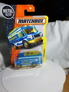 Matchbox Chow Mobile (2016) Blue Worksite Food Truck Toy 53/125 C1 - Picture 1 of 8